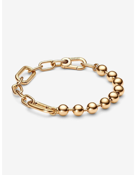 Pulsera Pandora de Cadena de Eslabones y Esferas Metálicas 562793C00