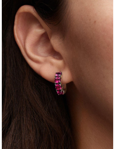 Pendientes Pandora de Aro Rosa 293851C02