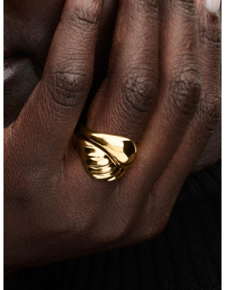 Anillos Pandora Combinables Ondulados 163832C00