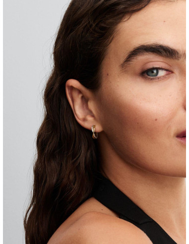 Pendientes Pandora de Aro Abiertos en...