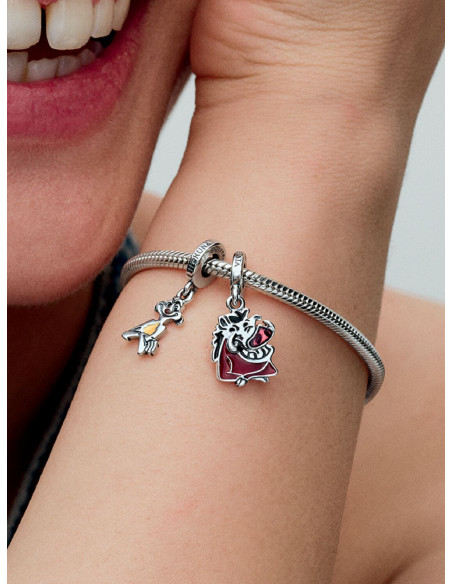 Charm Colgante Divisible Timón y Pumba El Rey León de Disney 793357C01