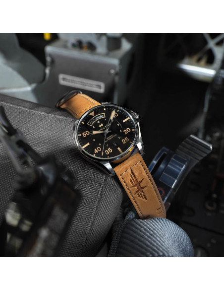 Hamilton Khaki Aviation Day Date Auto 42mm