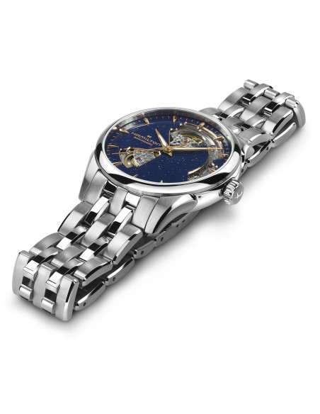 Hamilton Jazzmaster Open Heart Auto Medianoche 36mm