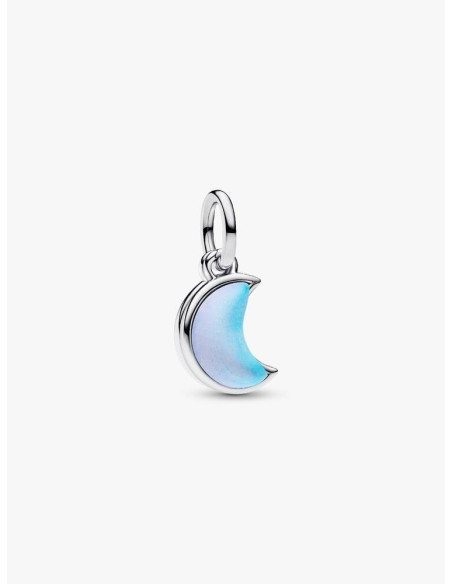 Charm Colgante Doble Luna Creciente