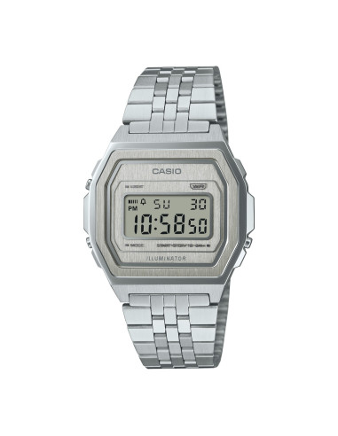 Casio Retro Plateado
