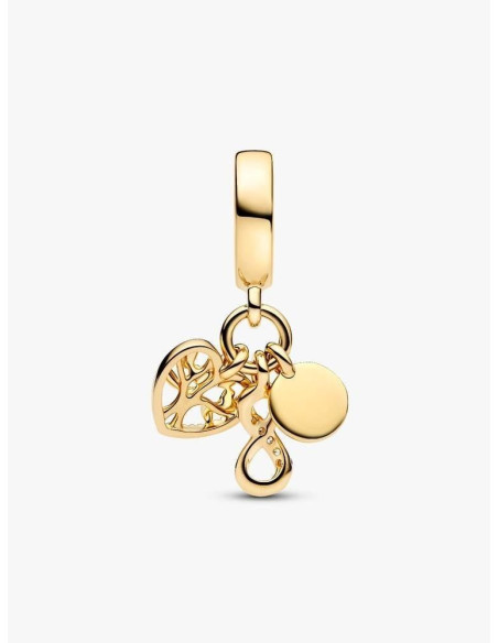 Charm Colgante Pandora Triple Infinito y Familia 762201C01