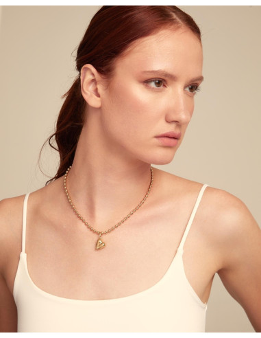 Charm Corazón UNOde50 Baño oro