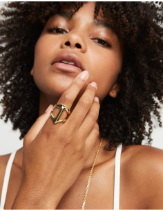 Anillo Mantarraya Baño Oro... 2