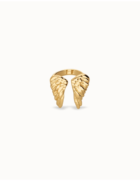 Anillo alas baño oro UNOde50 Talla 12
