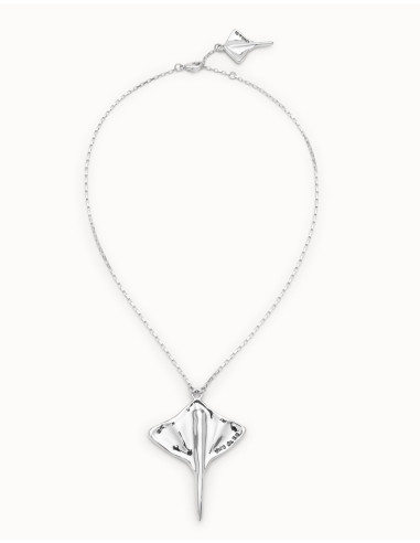 Colgante mantarraya plata UNOde50
