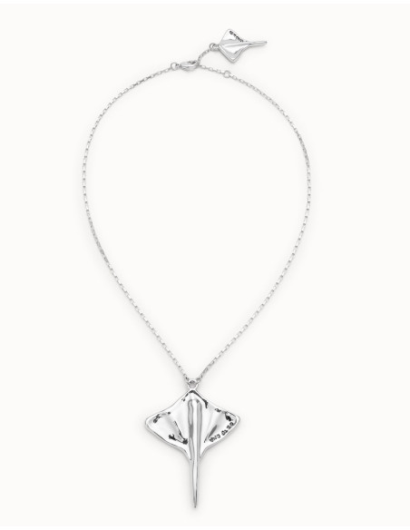 Colgante mantarraya plata UNOde50