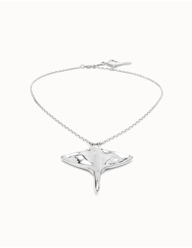 Colgante mantarraya plata UNOde50