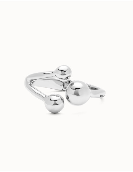 Pulsera rígida con 3 bolas UNOde50