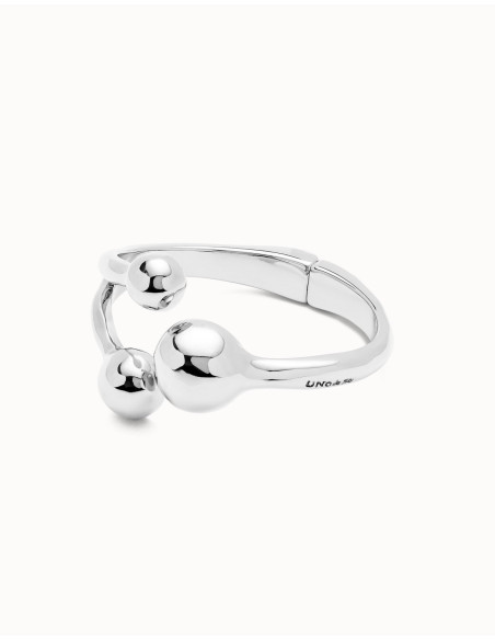 Pulsera rígida con 3 bolas UNOde50