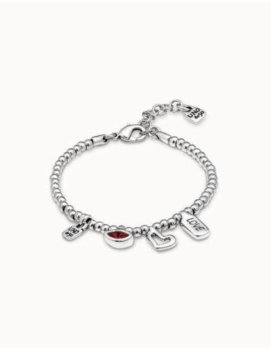 Pulsera Love UNOde50 con cristal de...