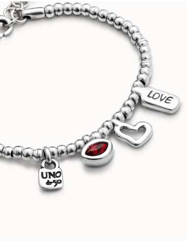 Pulsera Love UNOde50 con cristal de...