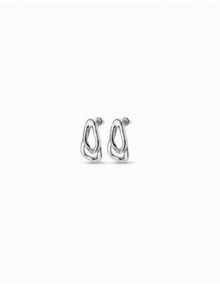Pendientes eslabones superpuestos UNOde50