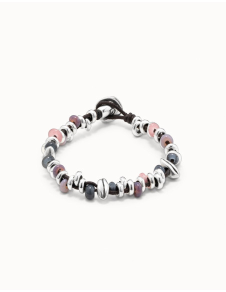 Pulsera UNOde50 con cristales de colores