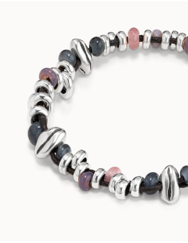 Pulsera UNOde50 con cristales de colores