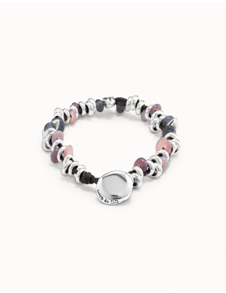 Pulsera UNOde50 con cristales de colores
