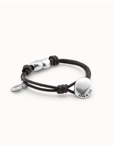 Pulsera de cuero LOVE UNOde50