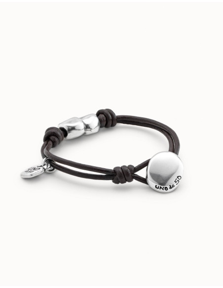 Pulsera de cuero LOVE UNOde50