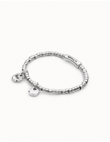 Pulsera de bolitas con charms UNOde50