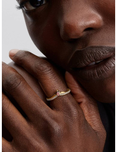 Anillo Tiara Princesa Aurora de...