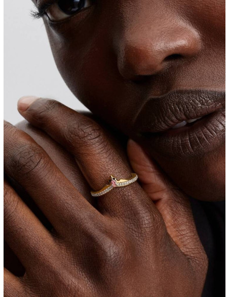 Anillo Tiara Princesa Aurora de Disney x Pandora