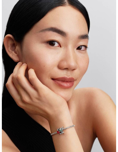 Charm Stitch de Disney con Rosa...