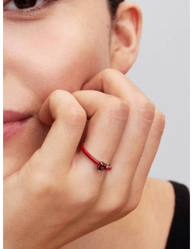 Anillo Corazón Chakra Rojo de Pandora