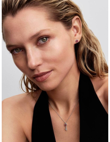 Pendientes de Botón Corazón Elevado...