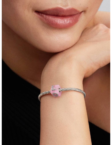 Charm Cubo Amor Cristal de Murano...