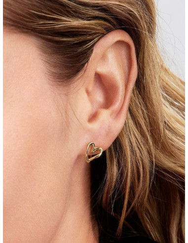 Pendientes de Aro Corazón Pequeño...