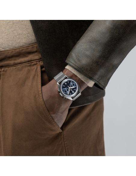 Hamilton Khaki Aviation Pilot Pioneer Mecánico Chrono 40mm