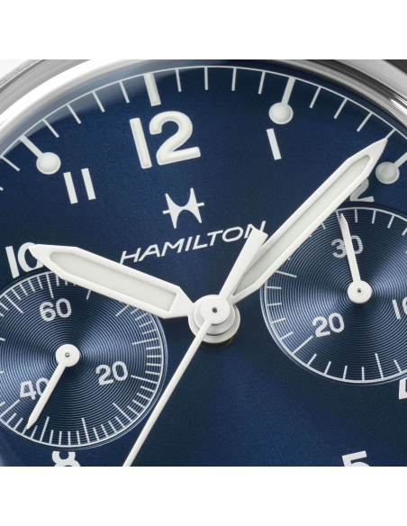 Hamilton Khaki Aviation Pilot Pioneer Mecánico Chrono 40mm