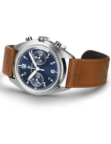 Hamilton Khaki Aviation Pilot Pioneer Mecánico Chrono 40mm