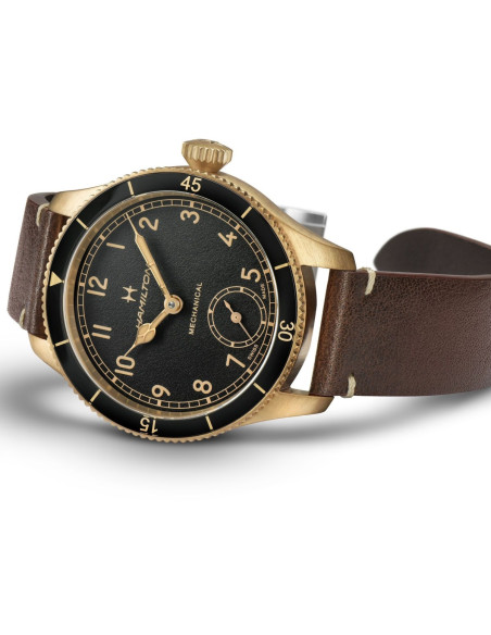 Hamilton Khaki Aviation Pilot Pioneer Mechanical Bronze 43mm