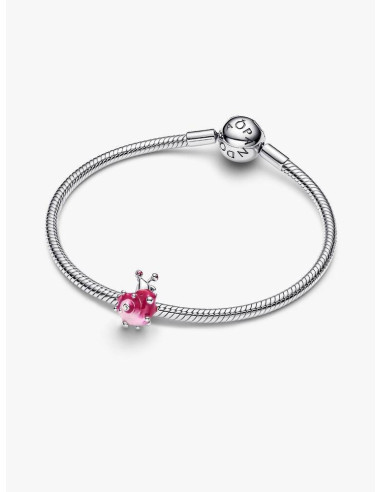 Charm Pandora Caracol Rosa