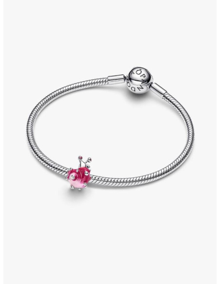 Charm Pandora Caracol Rosa